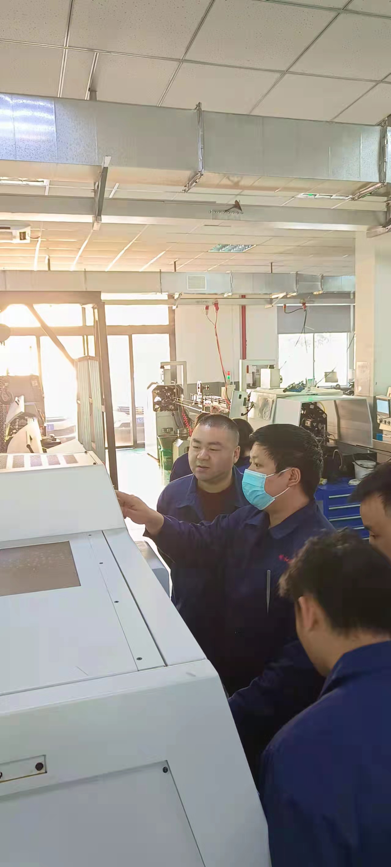 靖和实业精密车间交流会(图1)