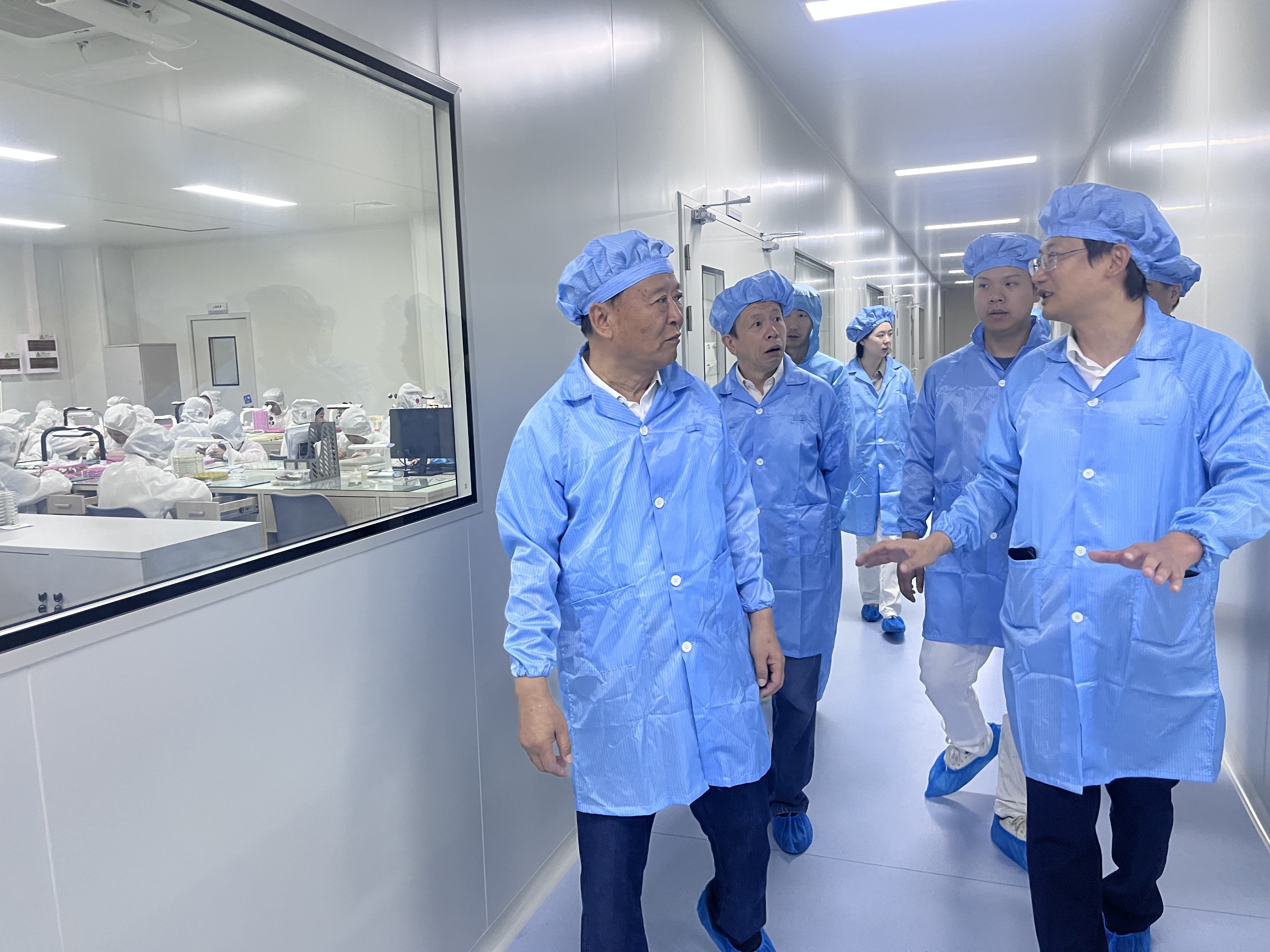 【靖和动态】| 中国钟表协会理事长莅临考察指导(图2)