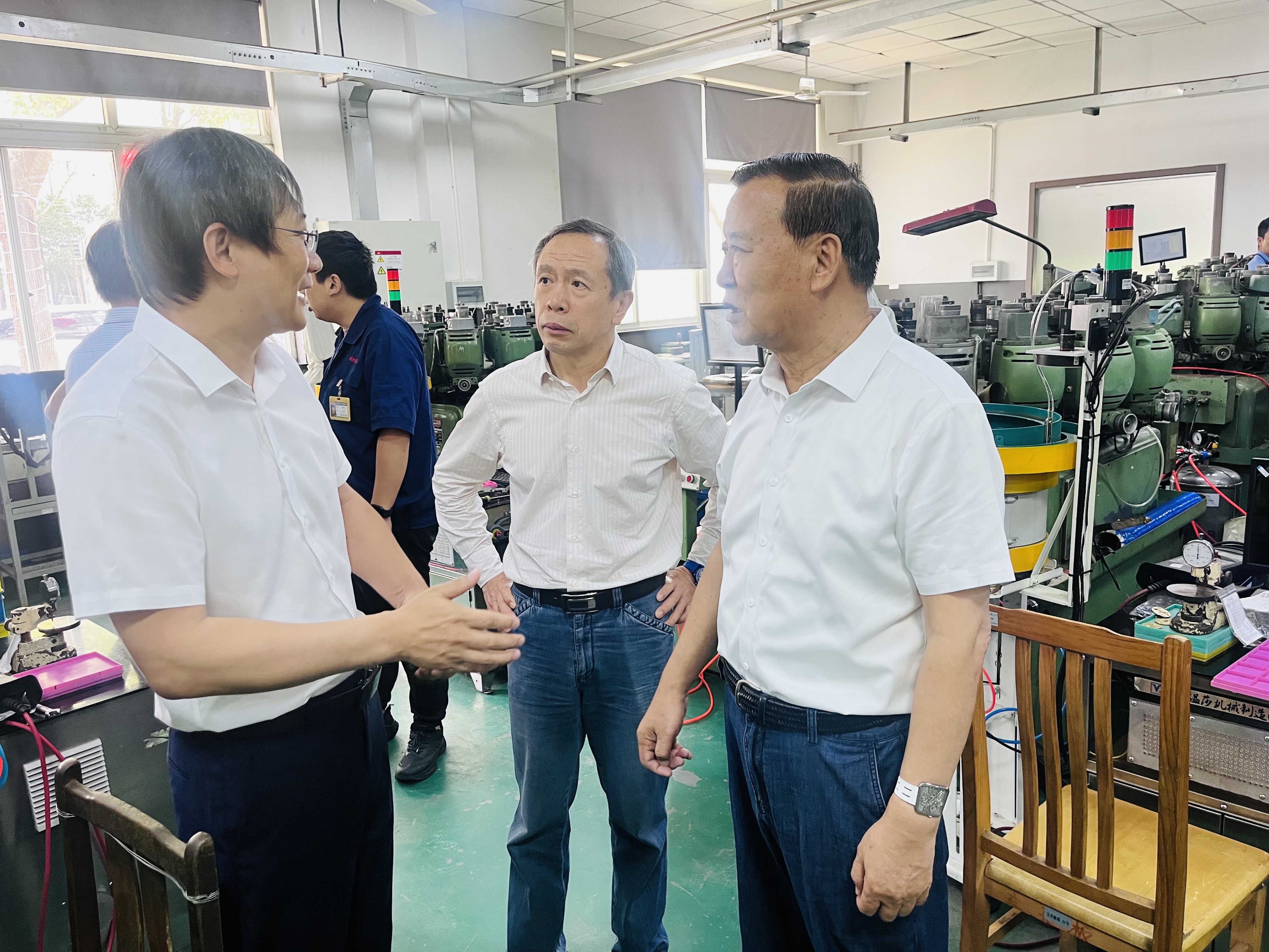 【靖和动态】| 中国钟表协会理事长莅临考察指导(图3)