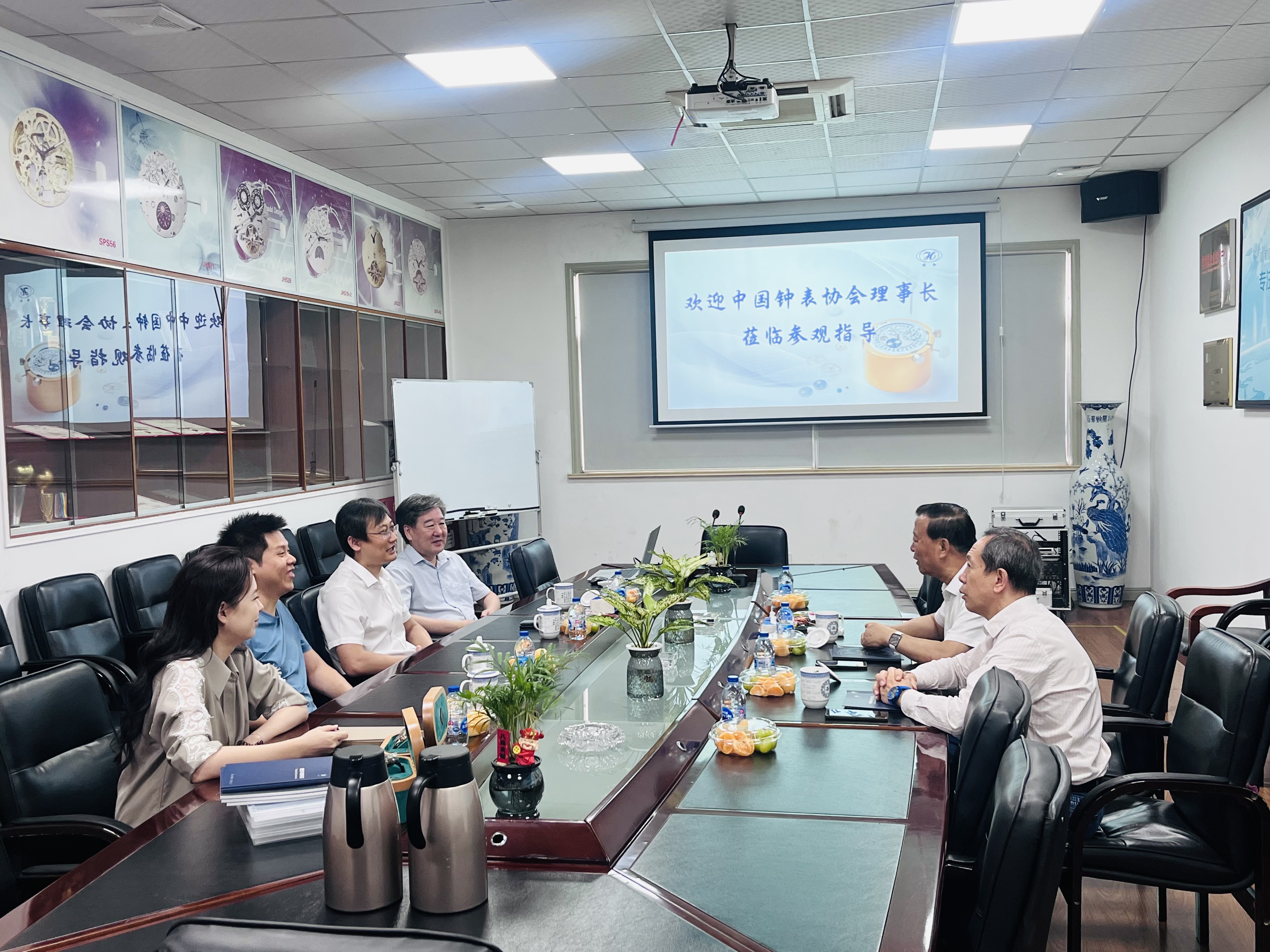 【靖和动态】| 中国钟表协会理事长莅临考察指导(图6)
